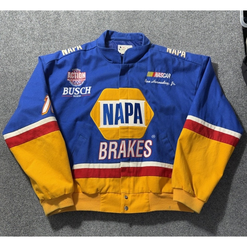 VTG Chase Authentics NAPA Brakes NASCAR Ron Hornaday Jr Jacket XL